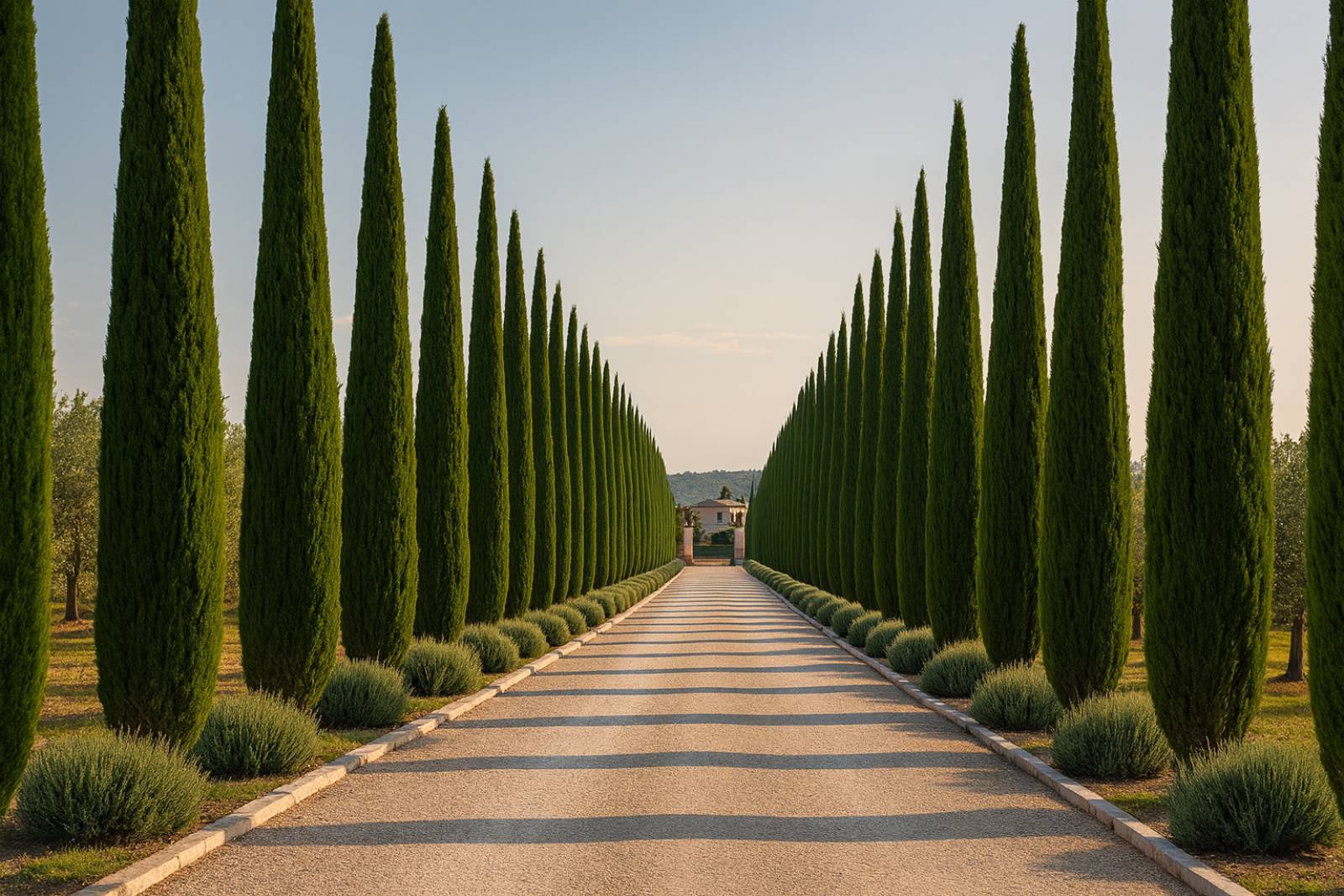 Paysagiste expert en plantation de cyprès de Provence à Gordes