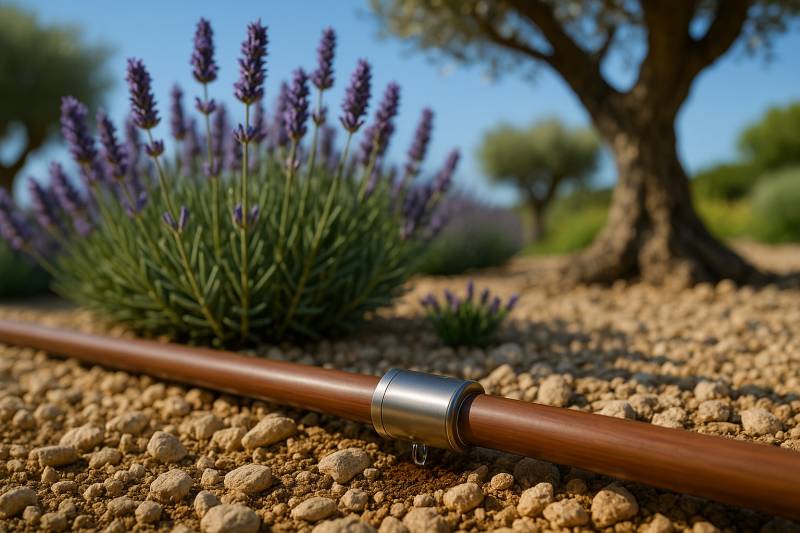 Maintenance d’arrosage automatique à Gordes, dans le Lubéron