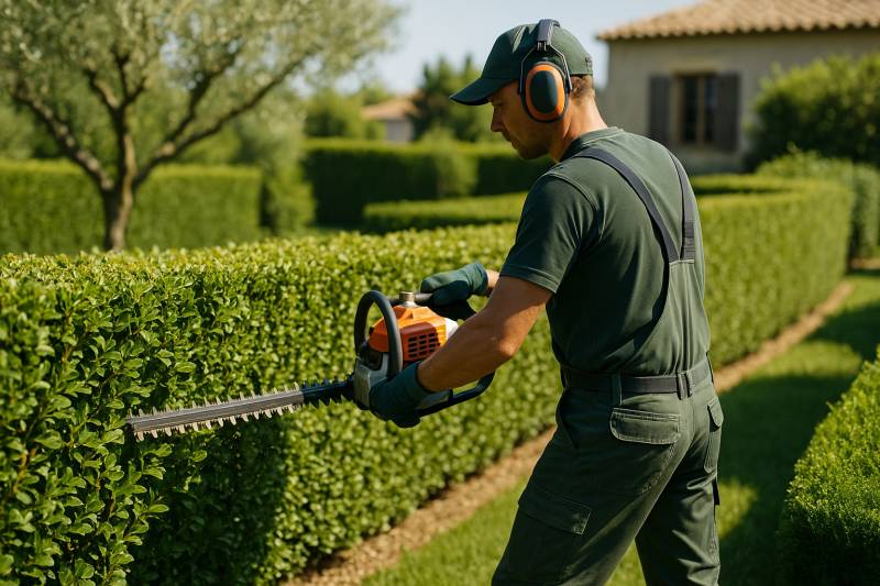 Service à la personne à Gordes pour défiscaliser l'entretien de son jardin